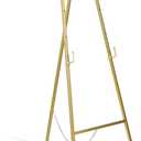 ARTASY 57" Gold Easel Stand for Wedding Signs, Posters, Portable Artist Easel for Painting Canvas, Display Easel for Home and Office