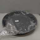 Plant Saucer, 2 Pack Largee Plant Saucer 18 19 inch (19", Cement Gray)
