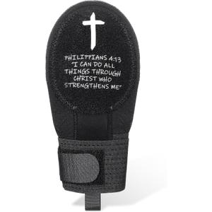 Christian Sliding Mitt for Baseball Religious Glove for Youth Sliding Mitt Softball Guard Accessories and Protective Gear Left/Right Hands - Adjustable Hand and Wrist Protection (Medium)
