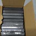 GOmaize Front Loading Black Picture Frame 4x6 Set of 10 Wall and Table Mounting