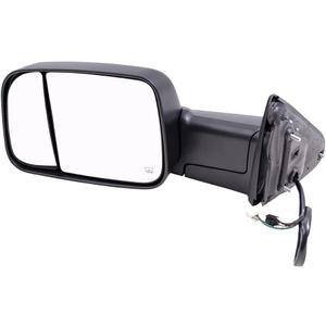 Power Towing Mirror for 2013-2018 1500 Built To 2/28/22 Flip-Up Temperature Sensor Turn Signal Indicator Puddle Lamp Heated Manual Fold 2013-2018 2500 2013-2018 3500 2014-2018 ProMaster 1500 Left