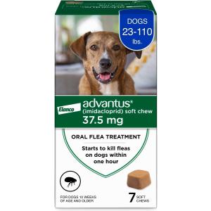 Advantus Dog Fast Acting Oral Flea Treatment Soft Chews Dogs 23 - 110 lbs. | 7 ct.