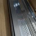 A-M Gutter Guard 5" x 200 Ft Mill Finish Aluminum, Leaf & Debris Protection