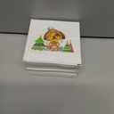 4 x Retirement Gift - Retirement Gifts for Women, Men - Retired Ornament - Retired Gifts for Coworker, Boss, Employee, Teacher, Nurse - Ceramic Christmas Ornament Keepsake - Christmas Tree Ornaments - B