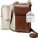Claasico Crossbody Phone Purse for Women  RFID Phone Case Wallet w/Magnetic Closure & Separate Zipper Pocket Crossbody Bag