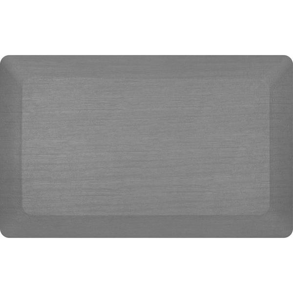 Comfort Zone Gray 20 in. x 32 in. Non-Slip Indoor Commercial Door Mat