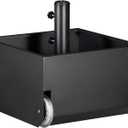 Patio Umbrella Base with Wheels, Heavy Duty Umbrella Base Stand with Fillable Planter, 150LBS Capacity Umbrella Stand for Outdoor, Patios, Gardens