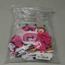 Avont 3 Pack Frenchie Dog Diapers Female, Washable Reusable Girl Doggie Pants for Period Heat Cycle, Full Body Cover Onesie with Adjustable Straps -Tiger/Cow/Leopard M