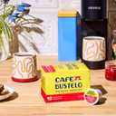 2 x Caf Bustelo Espresso Style Dark Roast, Single Serve Coffee Pods, 10 Count (Pack of 1) (EXP 12/08/26)