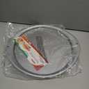 Pizza Pan - 14 Inch Nonstick Pizza Pan for Oven with Widen Handles for Cooking, Baking, and Grilling - Durable, Even Heating, Long-Lasting Kitchen Cookware (2, Grey) 