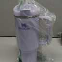 STANLEY Quencher H2.0 Tumbler with Handle and Straw 40 oz | Flowstate 3-Position Lid | Cup Holder Compatible for Travel | Insulated Stainless Steel Cup | BPA-Free | Dew Drop