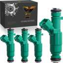 4PCS Fuel Injectors fit for Hyundai 2006 2007 06 07 Sonata L4 2.4L, fit for Kia 2007 2008 2009 07 08 09 Rondo L4 2.4L, FJ839, 3531025200, 84212329