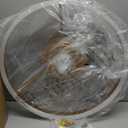 YUEGOO Bedroom Fan with Ceiling Light,3 Colors Dimmable Silent Remote Control Modern Indoor Living Room Fan Ceiling Lights with Timer Dining Room Lounge Fan with Ceiling Light/D