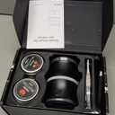 Electric Whiskey Smoker Kit,Rechargeable Cocktail Smoker Kit with 3 Light Modes,Bourbon Smoker Kit,4Wood Chips,Birthday/Christmas Gifts for Men,Dad,Husband