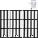 BQMAX 17 Inch Grill Grate for Charbroil Performance 4 Burner Grill 463354021 463365522 463352521 463366022 463351221 G426-0005-W1, Cooking Grate for Charbroil Grill Replacement Parts 4 Burner
