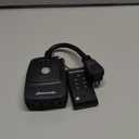 DEWENWILS Light Sensor Timer Waterproof, Plug in Timer Switch, 100 ft Range Remote Control with 2 Grounded Electrical Outlets for Christmas Outdoor String Lights, 15A 1/2HP UL Listed