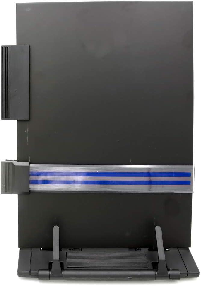 Metal Desktop Document Holder Cookbook Documents Stand and Textbook Holder for Typing Reading with 7 Adjustable Positions