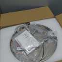 Brushed Nickel Pendant Lighting Modern Pendant Light, Mini Crystal Chandeliers,Adjustable Pendant Light Fixture for Kitchen Island Dinning Room Bedroom (3 Light)