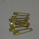 Juexica 10 Pcs Large Safety Pins 5 Inch Jumbo Stainless Steel Safety Pins Heavy Duty Huge for Strong Laundry Upholstery Sewing Quilting Key Rings Craft Outdoor (Gold)