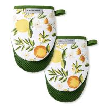 Town & Country Printed Mini Mitt - Spring Citrus Town & Country Printed Mini Mitt - Spring Citrus