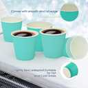 Turbo Bee 300Pack 3 oz Paper Cups, Disposable Small Mouthwash Cups,Espresso Cups, Paper Cups for Party, Picnic,Travel and Event