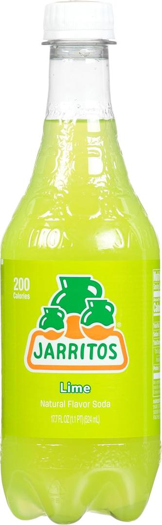 Jarritos, Lime Pet Bottle, 17.7 Fl Oz BBD 04/16/2026