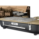 Portable Charcoal Grill - Tabletop Barbecue For Outdoor Cooking - Outdoor Travel Portable BBQ Grill For Camping - Mini Charcoal Grill For Camping Cooking
