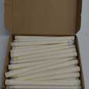 Treela 36 Pieces Flameless Taper Candles 11 Inch Flickering Faux LED Battery Operated Electric Fake Candles for Christmas Halloween Birthday Wedding Party Supplies(Ivory)