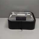 UPSKY 2.25Gal Elevated Dog Water Fountain, 4 Heights Adjustable Pet Fountain for All Dog Sizes, 304 Stainless Steel Tray Indoor Cat Drinking Dispenser with Ultra-Quiet Pump & 2 Replacement Filters