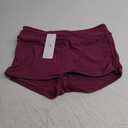 CRZ YOGA Womens Swim Board Shorts High Waisted Bathing Suit Bottoms Adjustable Ruched Side Swimsuit XL Purple