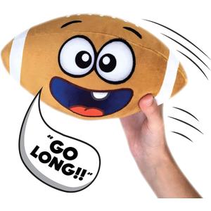 Move2Play, Hilariously Interactive Toy with Music & Sound Effects | Birthday Gift for Boy & Girl | Ball for Toddler & Baby | Indoor/Outdoor | 1, 2, 3+ Year Old (Football)