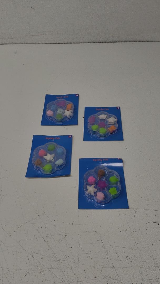 7 CT Squishy Pals 4 Pack