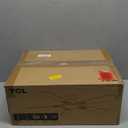 TCL Ceiling Fans with Lights, 52 Inch Low Profile Ceiling Fan with Light and Remote Control, Flush Mount, DC Reversible Motor, Noiseless, 6 Speeds Ceiling Fan for Bedroom (Black)