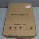 Indoor Dog House for Small Dogs with Soft Cushion - Semi-Enclosed Warm Cave Bed for Pets Up to 15.7" Long