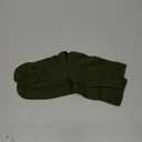 Hansel from Basel Trouser Crews, Womens Mercerized 100% Cotton Thin Basic Trouser Socks (One Size, Moss)
