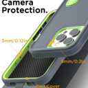 AICase for iPhone 15 Pro Max Case Built-in Stand with Glass Screen Protector,Heavy Duty Drop Protection Full Body Rugged Shockproof Military Protective Tough Durable for iPhone 15 Pro Max 6.7"_7