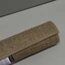 Chakme Bathroom Rugs 47x17, Ultra Thin Non Slip Bath Mat Runner Quick Dry Absorbent Bath Mat for Bathroom Floor, (Dark Beige, 47"x17")