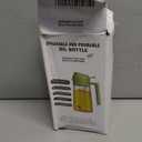  TPTAWAA Auto-Open Glass Oil Dispenser - 2-in-1 Spray & Pour, Large Capacity, Leak-Proof Design for Kitchen (New Model) (Green 470ml)