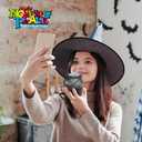 Novelty Place 12 Pcs Spooky Halloween Candy Cauldrons - Mini Black Cauldron Small Bucket for St. Patricks Day Pot of Gold, Trick or Treat, Halloween Decoration and Kid Birthday Party Favors