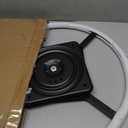 24 Inch Heavy Duty Recliner Chair Swivel Ring Base Kit with 10 inch Swivel Plate, Chair Replacement Parts Bottom Mechanism