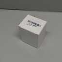 Double Ring Box for Wedding Ceremony, Engagement Proposal, Vintage White Crystal Gift (2 Slot)