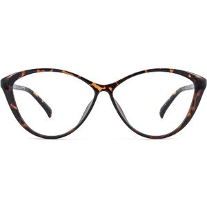 Vintage Cat Eye Blue Light Blocking Glasses for Women， Filter Blue Ray Ultra-light TR90 Eyeglasses