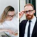 High Magnification Reading Glasses for Men Women with Strong Power TR Readers +5.0, Black + Tortoiseshell