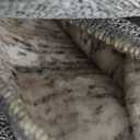 8x10 Washable Area Rug Beige Grey Neutral Abstract Living Room Bedroom Large Throw Rug Non Slip Soft Low Pile Indoor Floor Carpet for Dining Room Kitchen Office Entryway