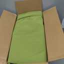 downluxe Waterproof Outdoor Chair Cushions Set of 2, 19" x 19" x 3" Patio Chair Cushion with Non-Slip Ties & Handle, Square Outdoor Cushion for Patio Furniture with Removable Cover, Grass Green