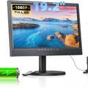 Desobry 19.2" Portable TV for Camping, Built-in 8000mAh Battery Powered TV Portable for Power Outages, Battery Operated TVs 1080P HDMI Input, AV Input, USB, for Kitchen Bedroom Camping Patio RV