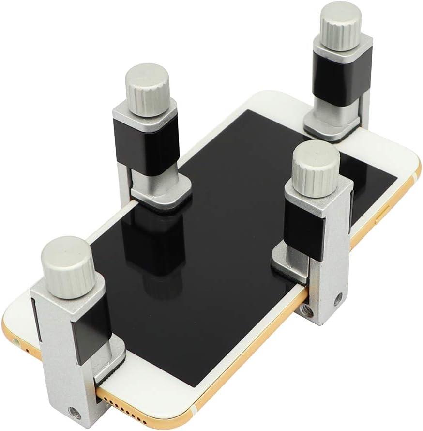 DIYPHONE 4Pcs Phone Screen Repair Tools Adjustable Screen Fastening Clamp Universal Screen Clip Fixture Tools Compatible for iPhone, iPad, Samsung, Computer, Laptops, Tablets, LCD Screen Repair