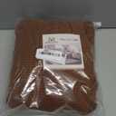 H.VERSAILTEX Super Stretch Individual Seat Cushion Covers - Sofa & Couch Cushion Slipcover Sets - Thick Jacquard Textured Twill Fabric (3 Piece, Caramel)