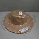 LIDHAY Big Wide Brim Fedora Hats for Women Men Western Suede Hat Large Felt Panama Hat Rancher Hat