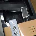 Housiwill Countertop Water Dispenser, Top Loading Water Cooler for 1.2 to 5 Gallon, 3 Temperature Settings Room Temperature Water Cold Hot Water Dispenser, Suitable for Home, Office, Dorm Bedside Use (Gold)